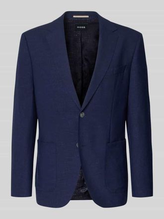 HUGO BOSS Regular Fit Anzugsakko mit Woll-Anteil Modell JANSON in Marine, Gr&ouml;&szlig;e 102