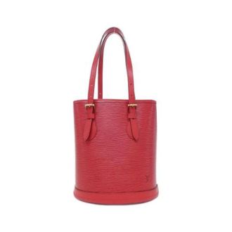 Louis Vuitton Pre-owned Bucket Bags, female, Red, Size: ONE SIZE Pre-owned Epi Petit Bucket Bag