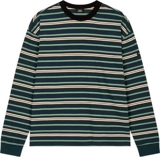 TOMBOY T-shirt a maniche lunghe a righe - Verde