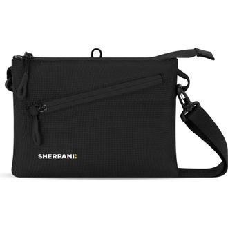 Sherpani Zoom Small Crossbody Bag in Raven at Nordstrom