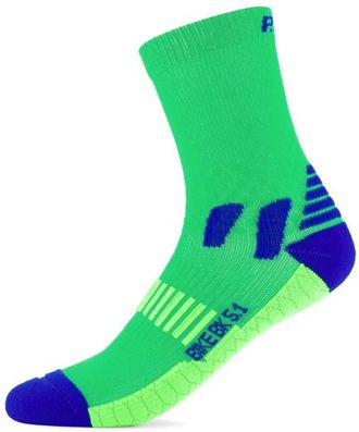 P.A.C. BK 5.1 Bike Extreme Velosocken für Damen | grün