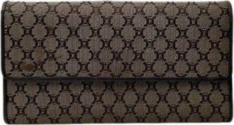 Celine Pre-owned Vintage Portemonnee - Dames - Vintage Accessoires - Bruin - ONE Size - Leer - Vintage