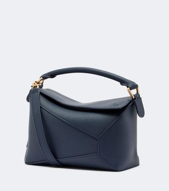 Loewe Borsa a mano Puzzle Edge Small in pelle