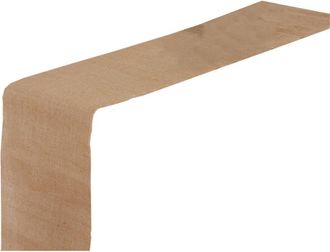 OEM Camino De Mesa De Arpillera Vintage, Mantel De Yute-b