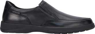 Mephisto Zachte Leren Herenloafer - Heren - Loafers - Zwart - 46 1/2 EU - Leer - Schoenen