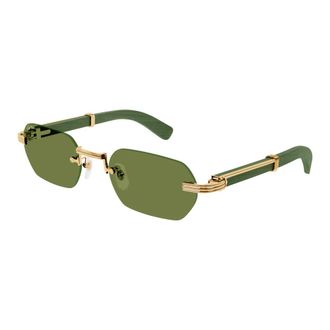 Cartier Sunglasses, male, Yellow, Size: 54 MM Ct0362S Sunglasses