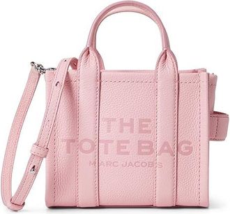 Marc Jacobs The Leather Crossbody Tote Bag Handbags Ribbon Pink