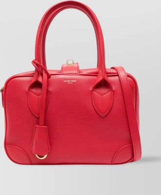 Golden Goose vita leather top handle bag