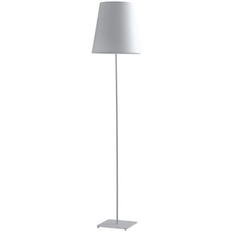 Fan Europe Fan Europe - Piantana elvis in metallo bianco con paralume in tessuto 155 cm