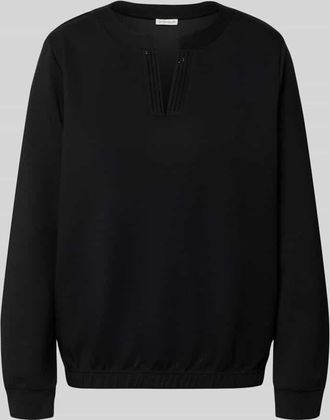 Tom Tailor Regular Fit Sweatshirt mit Viskose-Anteil in Black, Gr&ouml;&szlig;e XXL