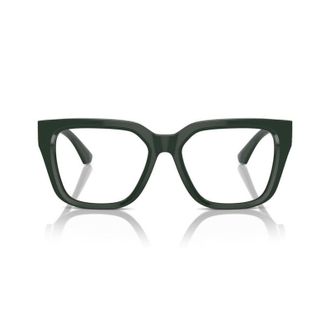 Burberry Square Full Rim Eyeglasses - Green