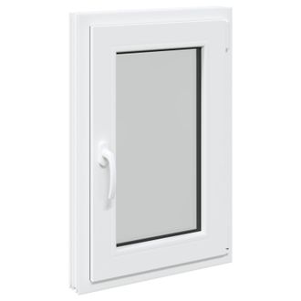 vidaXL Color Interno De Ventana De S&oacute;tano Blanco Risor 50 X 75 Cm Vidaxl