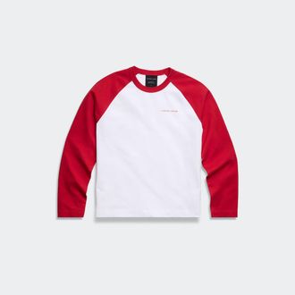 Canada Goose Eryn Long Sleeve T-Shirt (Women, Carmine Red, L)
