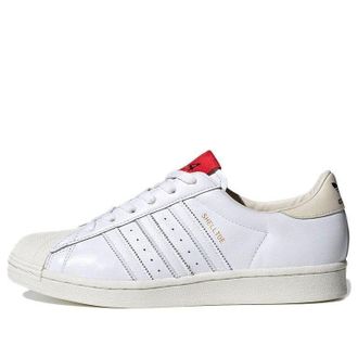 adidas 424 x Superstar Shell Toe White Scarlet FW7624