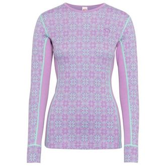 Kari Traa Rose L/S 2.0 Merinounterw&auml;sche f&uuml;r Damen | lila