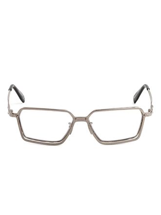 Kuboraum H15 glasses - unisex - Metal/Acetate - 56 - Grey
