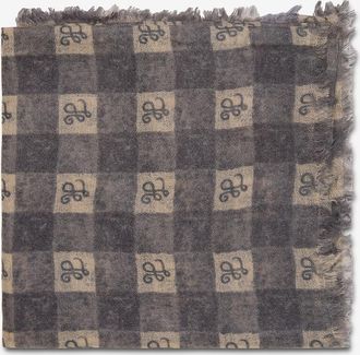 Hemisphere Kaschmir-Tuch mit Karomuster Naronnicki