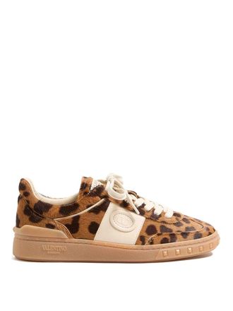 Valentino Garavani Upvillage Pony-Effect Sneakers