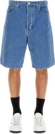Kenzo Blue Solid Shorts