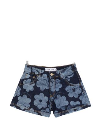 Alessandro Enriquez Denim-Baumwollshorts
