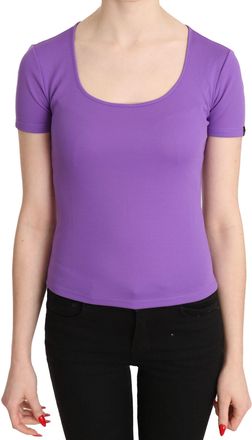 Gianfranco Ferre 100% Polyester Short Sleeve TopWomens Blouse
