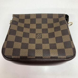 Louis Vuitton Brown Damier Canvas Pouch (Pre-Owned)