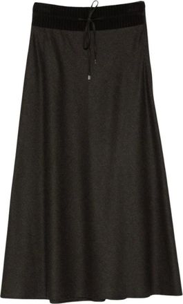 D.exterior Rokken, Dames, Bruin, M, Midi Rok