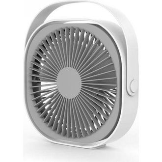 OEM Ventilador Usb De 1 Pieza, 200 X 220 X 66 Mm, Ventilador De Mesa, Port&aacute;til, Silencioso Y Recargable, Ajustable 360&deg;, 3 Modos, Ventilador De Escritorio
