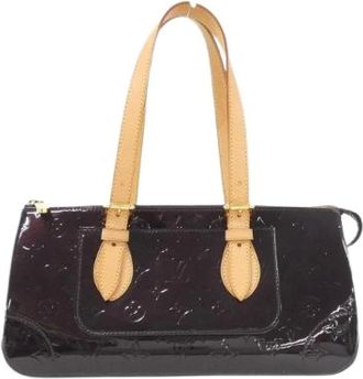 Louis Vuitton Pre-owned Handbags, female, Purple, Size: ONE SIZE Pre-owned Vintage Handbag