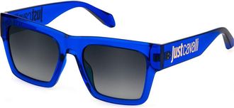 Just Cavalli SJC038 06NA Womens Sunglasses Blue Size 54