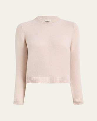 Khaite Leta Cashmere Crewneck Sweater