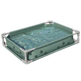 Bestway Piscina Para Mascotas Sobre El Suelo Verde 102 X 74 X 20 Cm Bestway