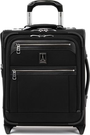 Travelpro Platinum Elite Softside Expandable Carry-On 16-Inch 2 Wheel Luggage in Shadow Black at Nordstrom
