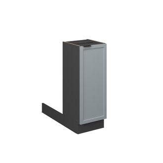 Vicco Isla De Cocina Fame-line, Azul Claro-gris, 30 Cm Sin Encimera