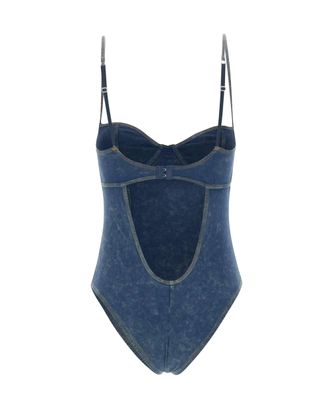 Diesel Womens Bustier Tilda Dark Blue Main: Cotton Tops Top