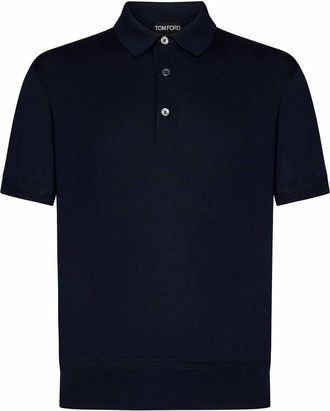 Tom Ford Cotton Knit Polo Shirt