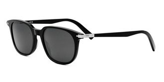 Dior DIORBLACKSUIT S12I 10A0 Mens Sunglasses Black Size 52