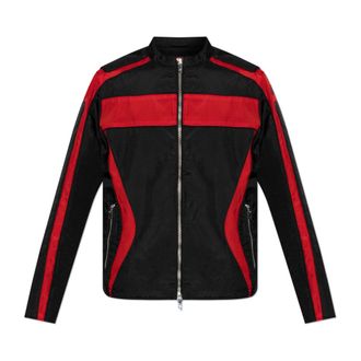Diesel Light Jackets, male, Black, Size: 2XL J-Adam-Pdai Jacket