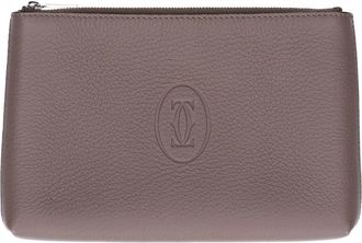 Cartier Beige Pouch (Pre-Owned)