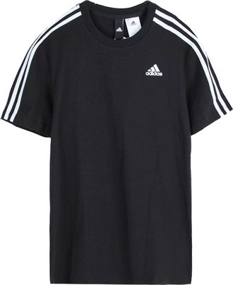 adidas Casual Sports Training Round Neck Short Sleeve Black S98717
