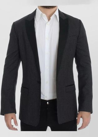 Dolce & Gabbana wool slim-fit blazer