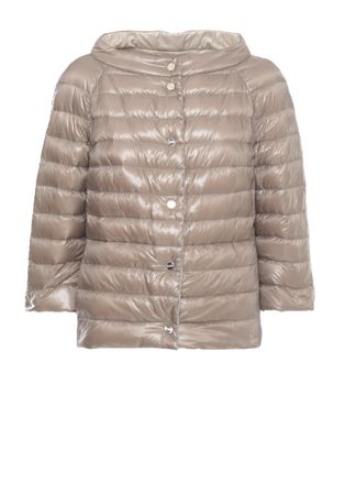 Herno Beige Reversible Quilted Down Jacket