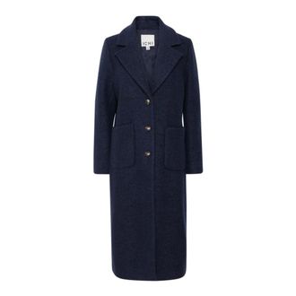 Ichi Abrigo Ihstipa - Jackets - Mujer - Azul - L