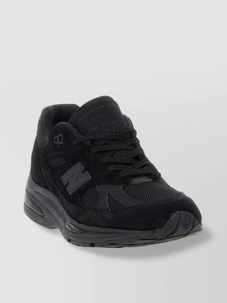 New Balance suede mesh low-top sneakers
