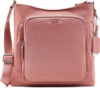 Tumi Tyler Crossbody Cross Body Womens Handbags Pink Clay, Nylon