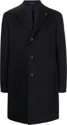 Tagliatore Bruce Medio Jas - Heren - Mantel - Blauw - XL - Wol - Jassen