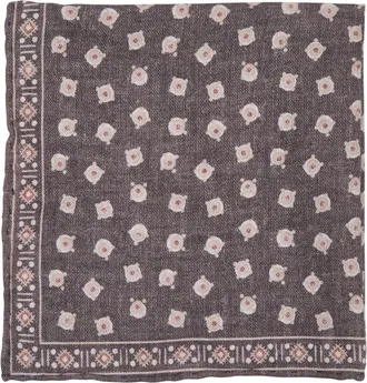 Eleventy Accessoires, Heren, Zwart, ONE Size, Katoen, Pouch 33 x 33