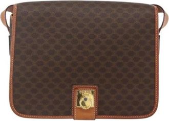 Celine Pre-owned Cross Body Bags, female, Brown, Size: ONE SIZE Pre-owned Vintage Cross Body Bag