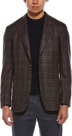 Canali Cashmere & Silk-Blend Blazer
