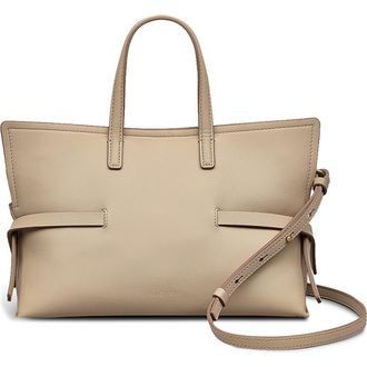 Radley London Small Fleet Street Leather Crossbody Bag in Stone at Nordstrom Rack